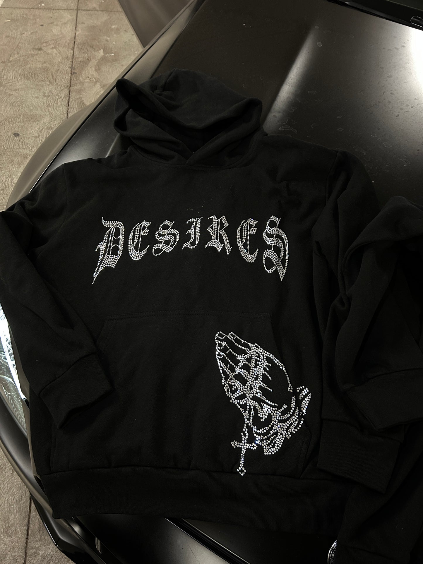 PRAYER HOODIE (CLEAR )