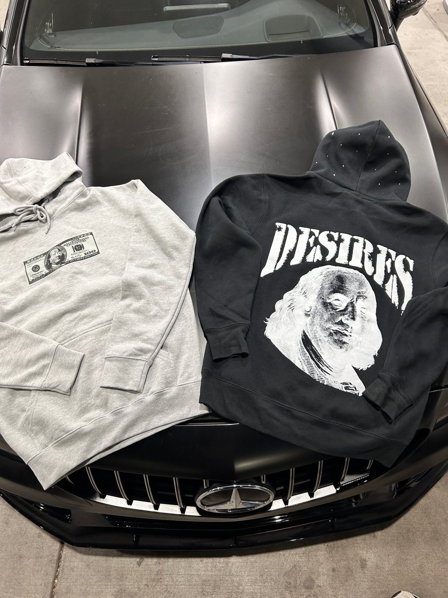 BENJY Grey Hoodie